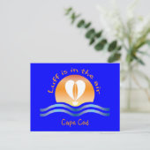 Postale Luffers Sunset_Luff dans l'air Cape Cod carte post (Debout devant)