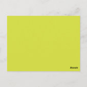 Postale M. & Mme Flip Flops Mariage Carte de numéro de tab (Dos)