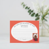 Postale MA MÉMOIRE SPÉCIALE DE VOUS Carte Photo Condolence (Debout devant)