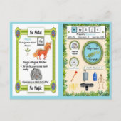 Postale Maggie - Magnesium Horn Carte de jeu Unicorn (Dos)