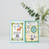 Postale Maggie - Magnesium Horn Carte de jeu Unicorn (Debout devant)