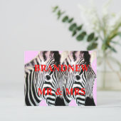 POSTALE MARIAGE / CARTE D'AMOUR / RÉCEPTION (Debout devant)