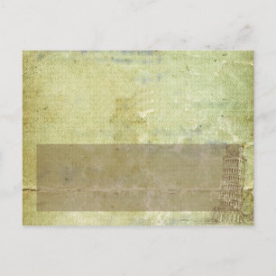 Postale Mariage en Pise Carte de lieu écrite