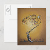 Postale Masquer et rechercher Whimsical Creeper Art carte (Devant / Derrière)
