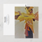 Postale Méditations sur la signification de la carte posta (Devant / Derrière)