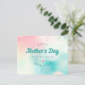 Postale Meilleure maman Bonne fête des mères | Carte posta (Debout devant)