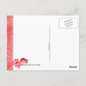 Postale Même si, Je t'aime une Carte de vœux pun Ocelot (Dos)