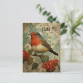POSTALE MERCI / CARTE DE VISITE (Debout devant)