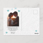 Postale Merci - Carte Mariage (Dos)