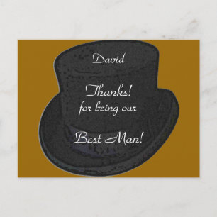 Postale Merci d'être notre meilleur Modèle de carte Homme