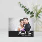 POSTALE MERCI DOUX | CARTE POSTCARD MARIAGE (Debout devant)
