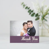 POSTALE MERCI DOUX | CARTE POSTCARD MARIAGE (Debout devant)