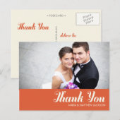 POSTALE MERCI DOUX | CARTE POSTCARD MARIAGE (Devant / Derrière)