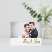POSTALE MERCI DOUX | CARTE POSTCARD MARIAGE (Debout devant)