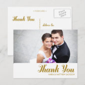POSTALE MERCI DOUX | CARTE POSTCARD MARIAGE (Devant / Derrière)