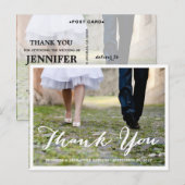 POSTALE MERCI FORMEL | CARTE POST MERCI MARIAGE (Devant / Derrière)