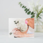 Postale Merci mariage Pour Ma Carte D'Épouse (Debout devant)