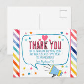 Postale merci pour la carte all heros (Devant / Derrière)