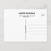 Postale Metro Cadet Briefkaart (Achterkant)