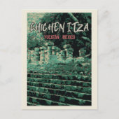 Postale Mexique, Chichén Itzá, Yucatán, ruines mayas Carte (Devant)