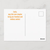 Postale Mieux encore Divorce de carte séparée (Dos)