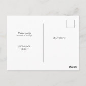 Postale mignonne chouette maison déménagement Carte postal (Dos)