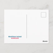 Postale Mignonne Île Mackinac Michigan Carte Choses préfér (Dos)