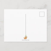 Postale Mignonne Sloth Maman Bébé Bonne carte de fête des (Dos)