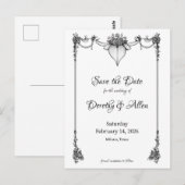 Postale Minimalisme vintage Carte magnétique mince (Devant / Derrière)