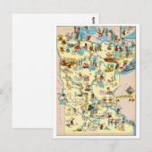 Postale Minnesota Funny Carte Vintage (Devant / Derrière)