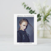 Postale Modèle Acteur Carte Comp 6 Photo double face (Debout devant)