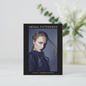 Postale Modèle Acteur Carte Comp 6 Photo double face (Debout devant)