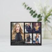 Postale Modèle Acteur Carte Comp Black 5 Photo Carte Posta (Debout devant)