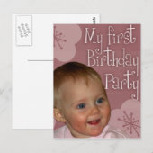 Postale "modèle vertical carte postale" (Devant / Derrière)