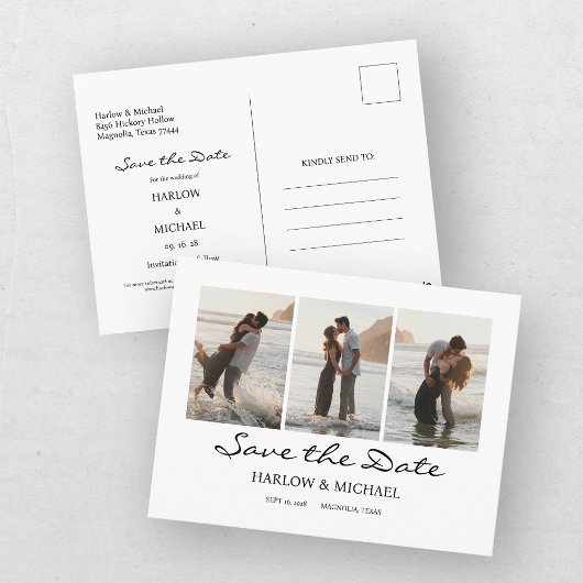 Postale Moderne Carte Photo Quatre