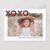 Postale Moderne et sucré | Carte photo Valentine (Devant)