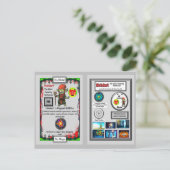 Postale Mohdort Présente la Carte à Collectionner de Meitn (Debout devant)