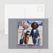 Postale Mon Carte pour notes de nid vide (Devant / Derrière)
