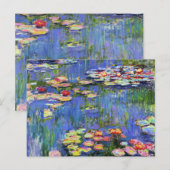 Postale Monet - Lys à eau, 1916, Carte (Devant / Derrière)
