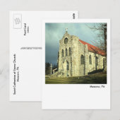 Postale Moscou PA Carte postale-Sainte Catherine de Sienne (Devant / Derrière)