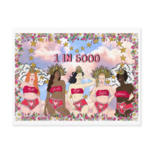 MRKH 1 en 5000 No Womb, No less Woman- carte posta