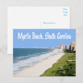 Postale Myrtle Beach, Caroline du Sud Carte postale, États (Devant / Derrière)