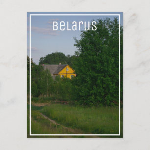 Postale Nature Village rural Paysage Biélorussie Carte pos
