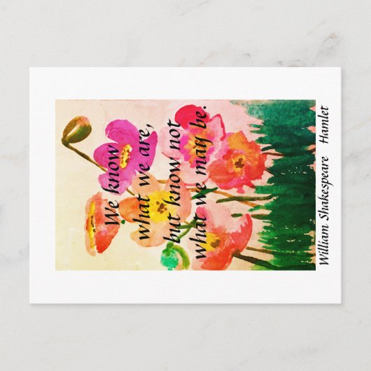 Postale Ne Savez Pas Ce Que Nous Pouvons Être Carte Postal (Devant)