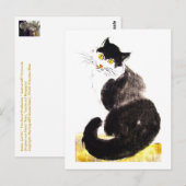 Postale No.06 * Katzen-Kunst-Postkarte * Carte Cat-Art-Pos (Devant / Derrière)