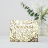 Postale Norwich, TC Carte Vintage (Debout devant)