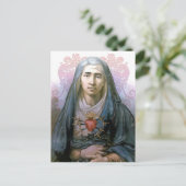 Postale Notre Dame des Douleurs Carte Sainte (Debout devant)