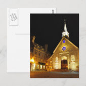 Postale Notre-Dame-des-Victoires Église Québec Carte posta (Devant / Derrière)