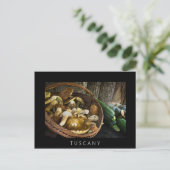 Postale Nourriture d'automne encore vie en Toscane carte p (Debout devant)