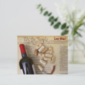 Postale Nous Le Peuple Vin Carte Postale! (Debout devant)